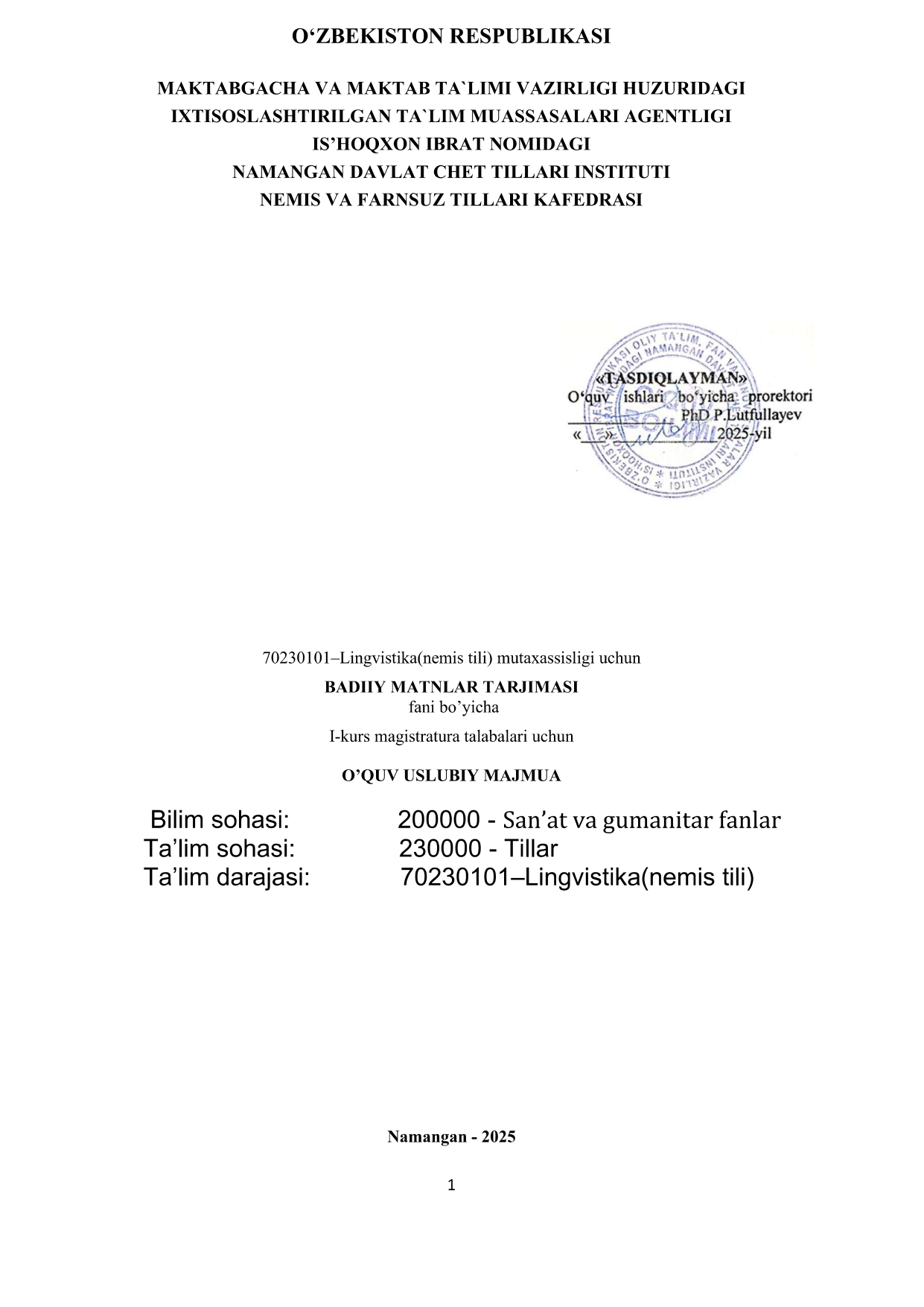 BADIIY MATNLAR TARJIMASI